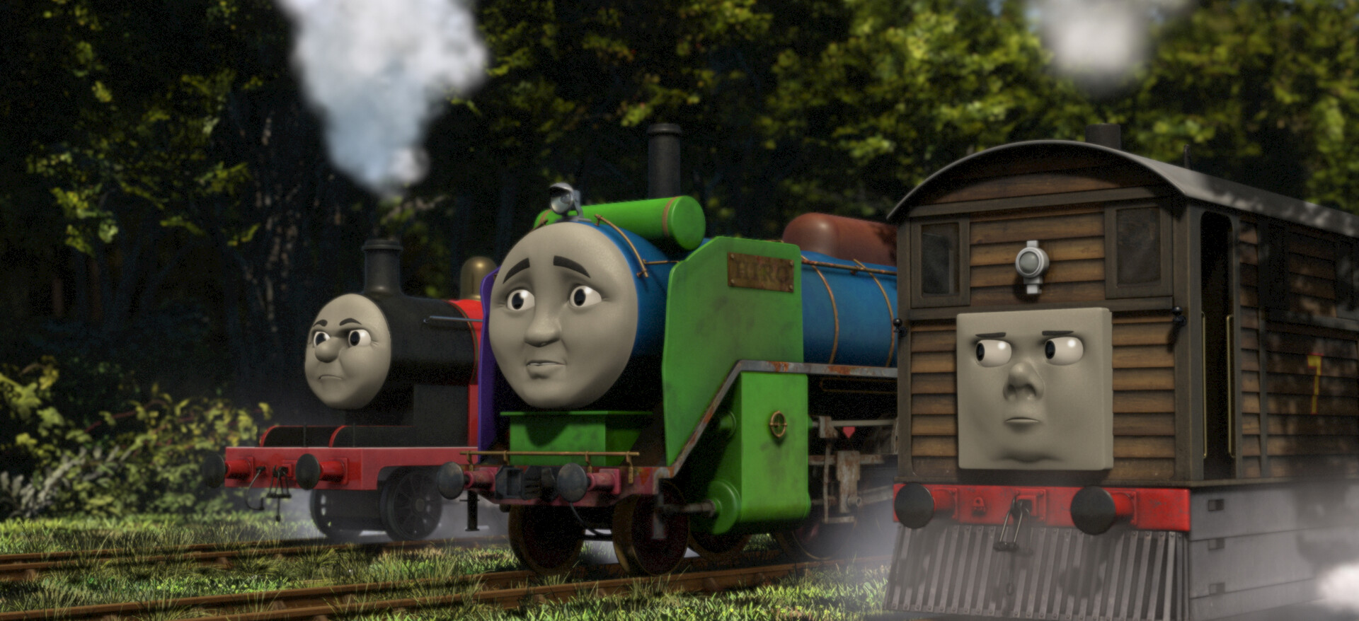 ヒロとトーマス因縁の闘い きかんしゃトーマス 伝説の英雄(ヒロ)﻿を観﻿る | Netflix